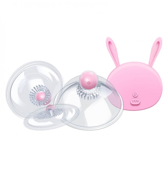 MIZZZEE - Nipple Vibrator Breast Massage Clitoris Stimulator (Chargeable - Transparent)